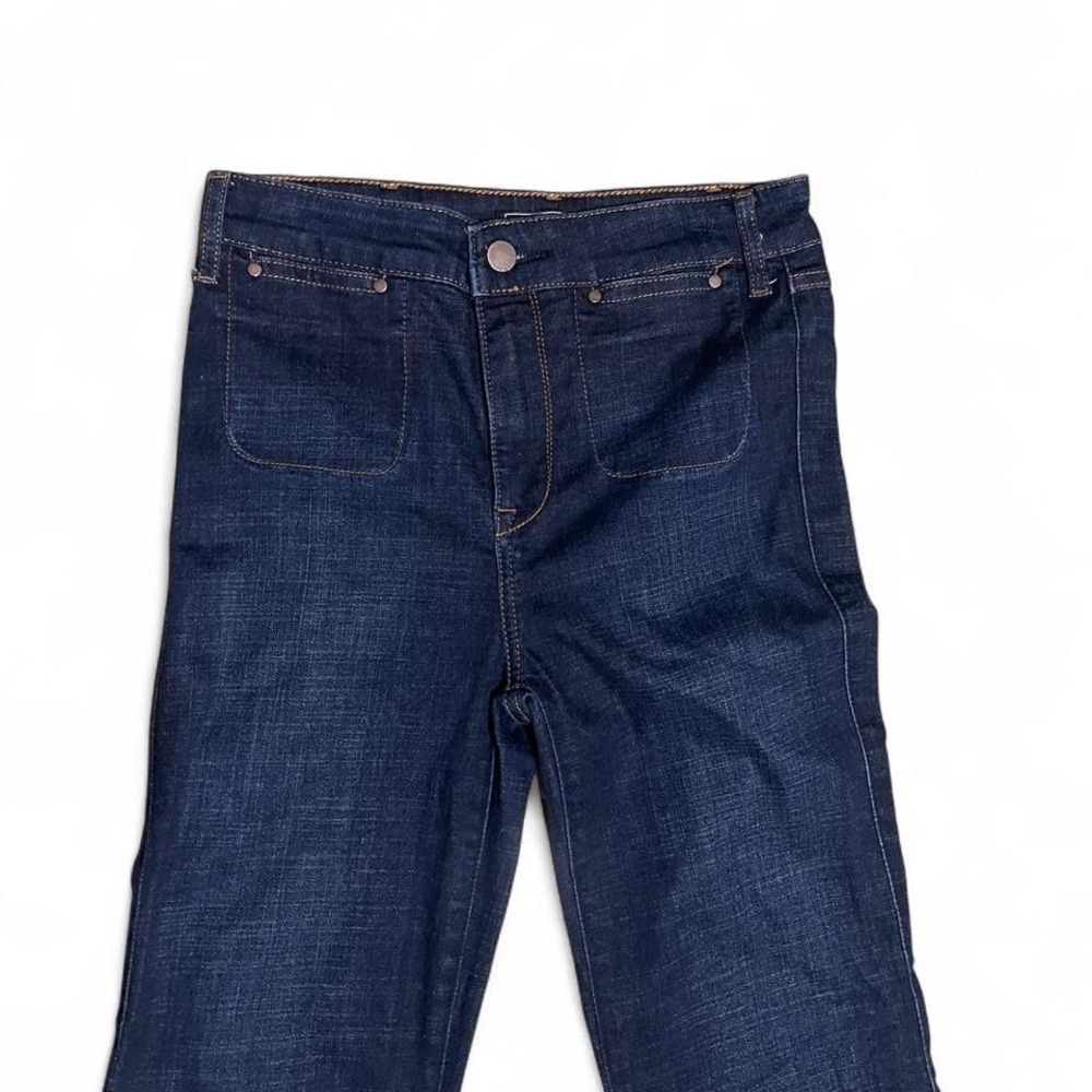 Abercombie & Fitch Dark Wash Flare Jeans Size 25 - Picture 5 of 5